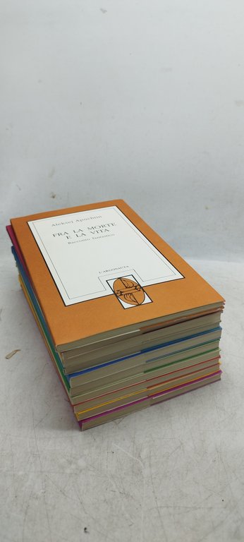 collana di letteratura pannunzio rosolini l'argonauta 10 volumi