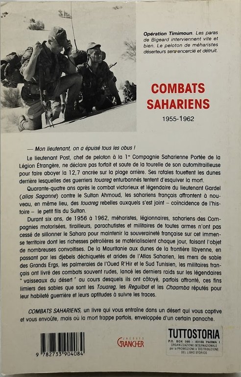 combats sahriens 1955 1962 preface du general bigeard