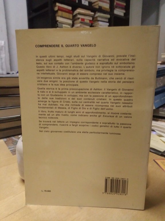 comprendere il quarto vangelo città del vaticano john ashton