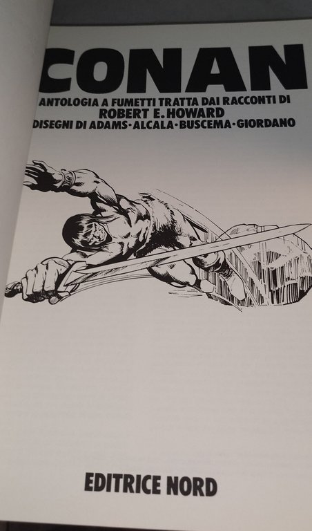 conan antologia a fumetti tratta dai racconti di robert e … | Immagine Gallery 6