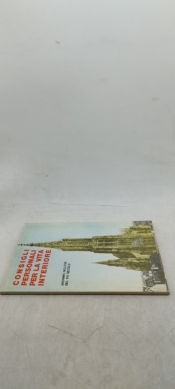 consigli personali per la vita interiore anonimo inglese del IV …