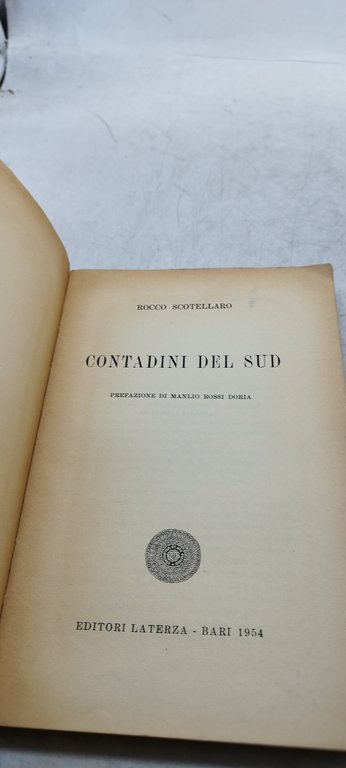 contadini del sud rocco scotellaro 1954