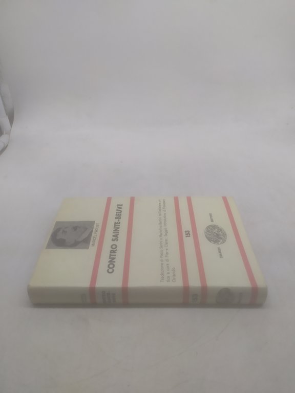 contro sainte-beuve einaudi