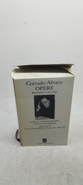 corrado alvaro opere raomanzi e racconti classici bompiani