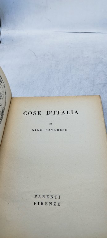 cose d'italia di nino savarese