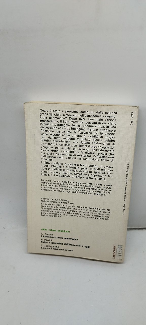 cosmologie greche ferruccio franco repellini