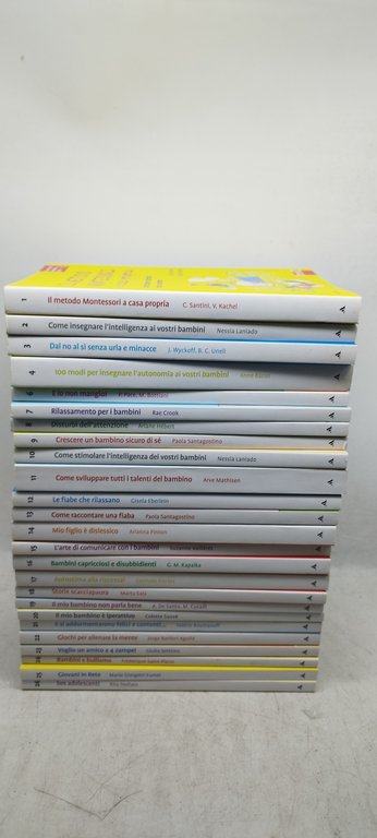 cresdcere un bambino felice 25 volumi mondadori