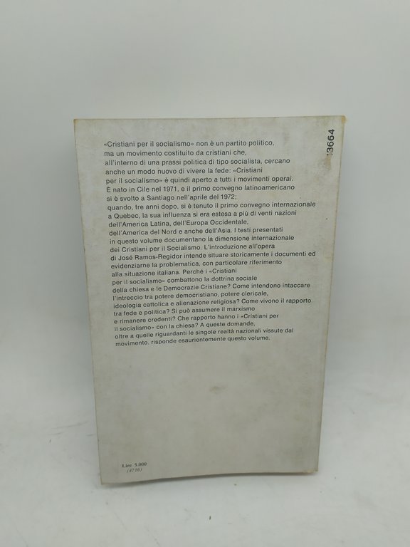 cristiani per il socialismo storia problematica e prospettive mondadori