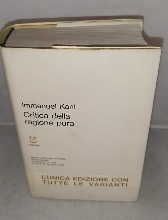 critica della ragione pura