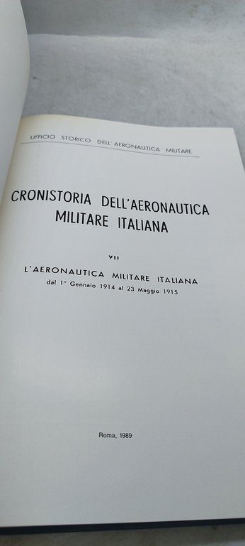 cronistoria dell'aeronautica militare italiana cofanetto 8 volumi