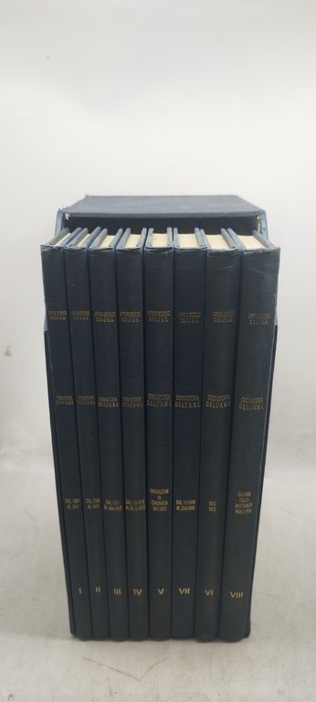 cronistoria dell'aeronautica militare italiana cofanetto 8 volumi