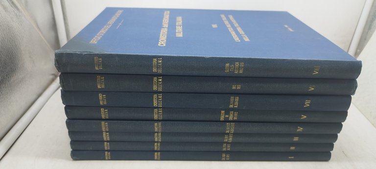 cronistoria dell'aeronautica militare italiana cofanetto 8 volumi