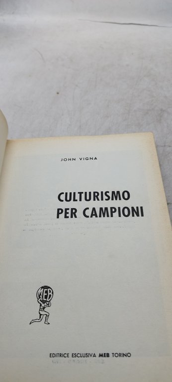 culturismo per campioni 87 illustrazioni 8 tavole fuori testo