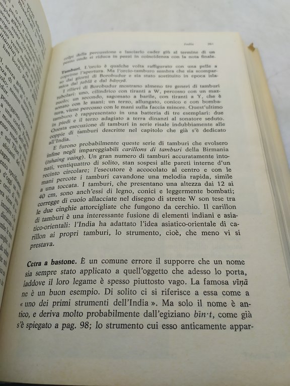 curt sachs storia degli strumenti musicali mondadori 1980