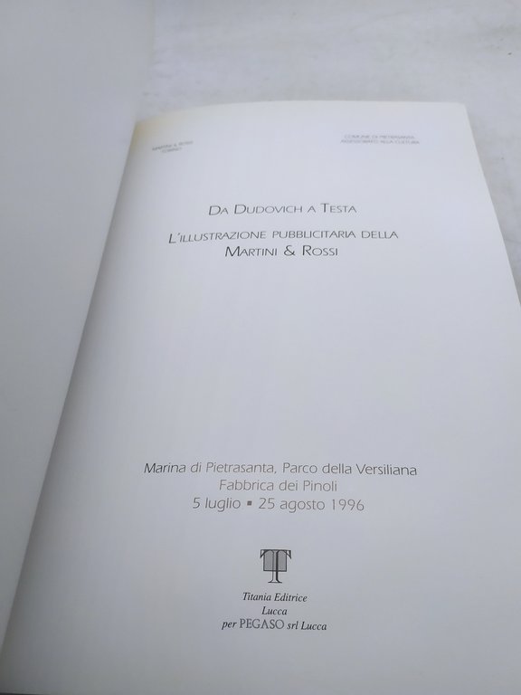 da dudovich a testa l'illustrazione pubblicitaria della martini &amp; rossi