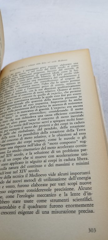 da s.agostino a galileo storia della scienza dal V al …