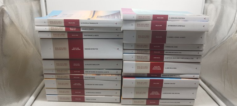 dailai lama maestro di vita 21 volumi mondadori