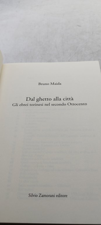 dal ghetto alla città bruno maida