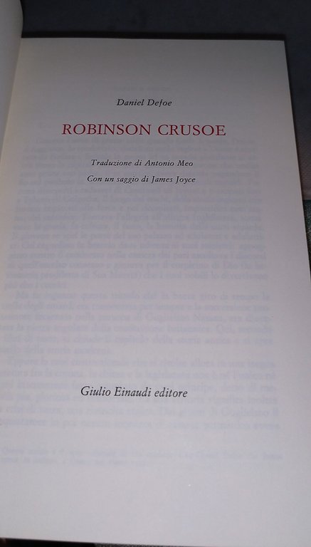 daniel defoe robinson crusoe einaudi i millenni | Immagine Gallery 6
