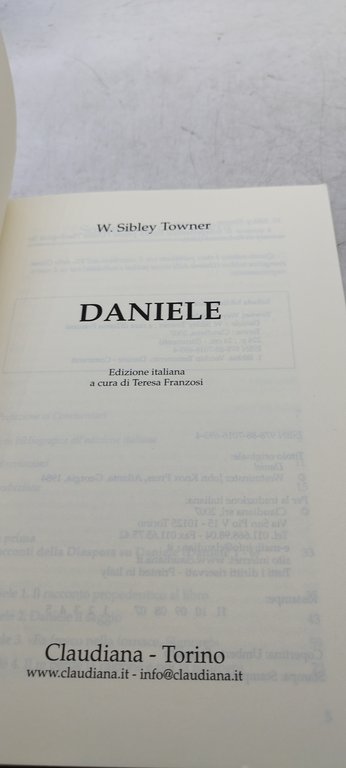 daniele w sibley towner claudiana