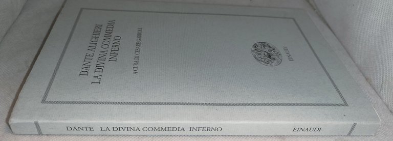dante alighieri la divina commedia inferno cesare garboli einaudi | Immagine Gallery 4