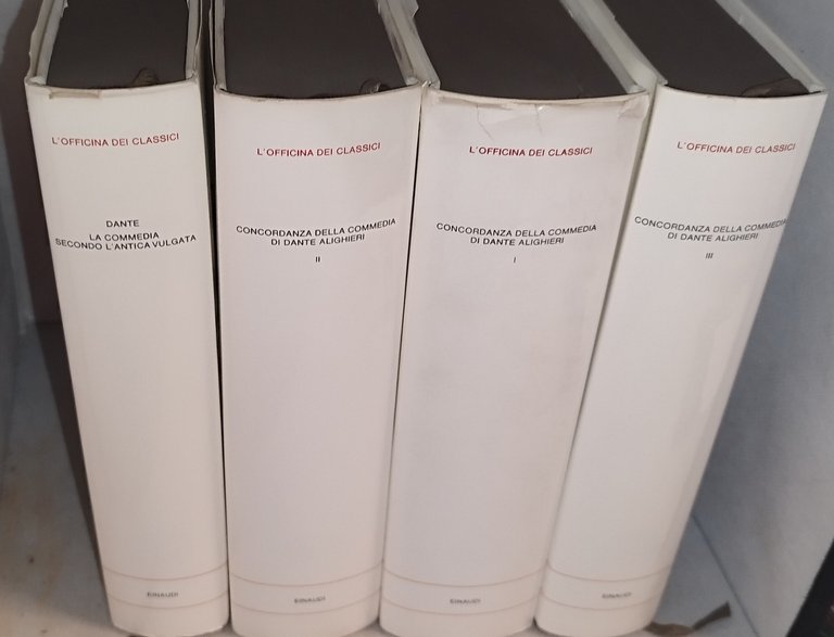 Dante Concordanza della Commedia - Einaudi Millenni | Immagine Gallery 10