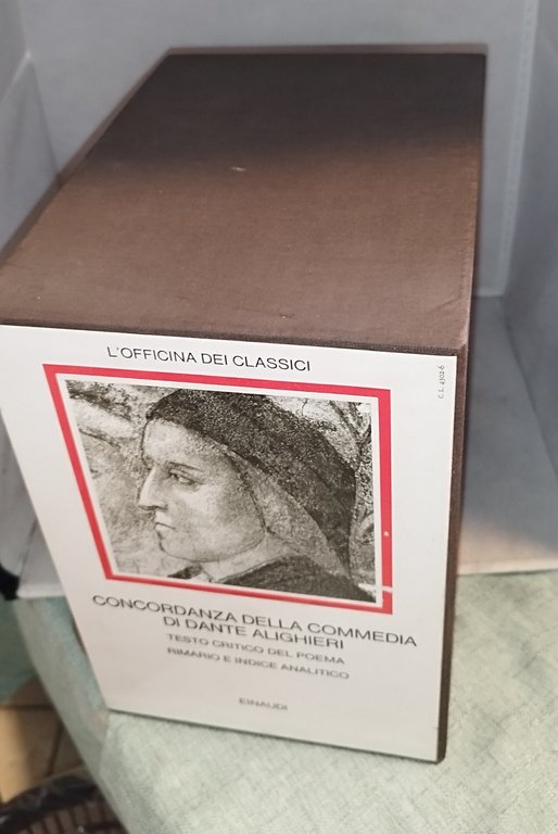 Dante Concordanza della Commedia - Einaudi Millenni | Immagine Gallery 8