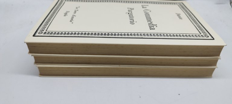 dante la commedia con le xilografie confanetto 3 volumi