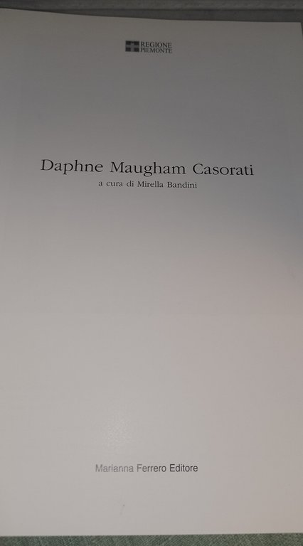 daphne maugham casorati a cura di mirella bandini | Immagine Gallery 5