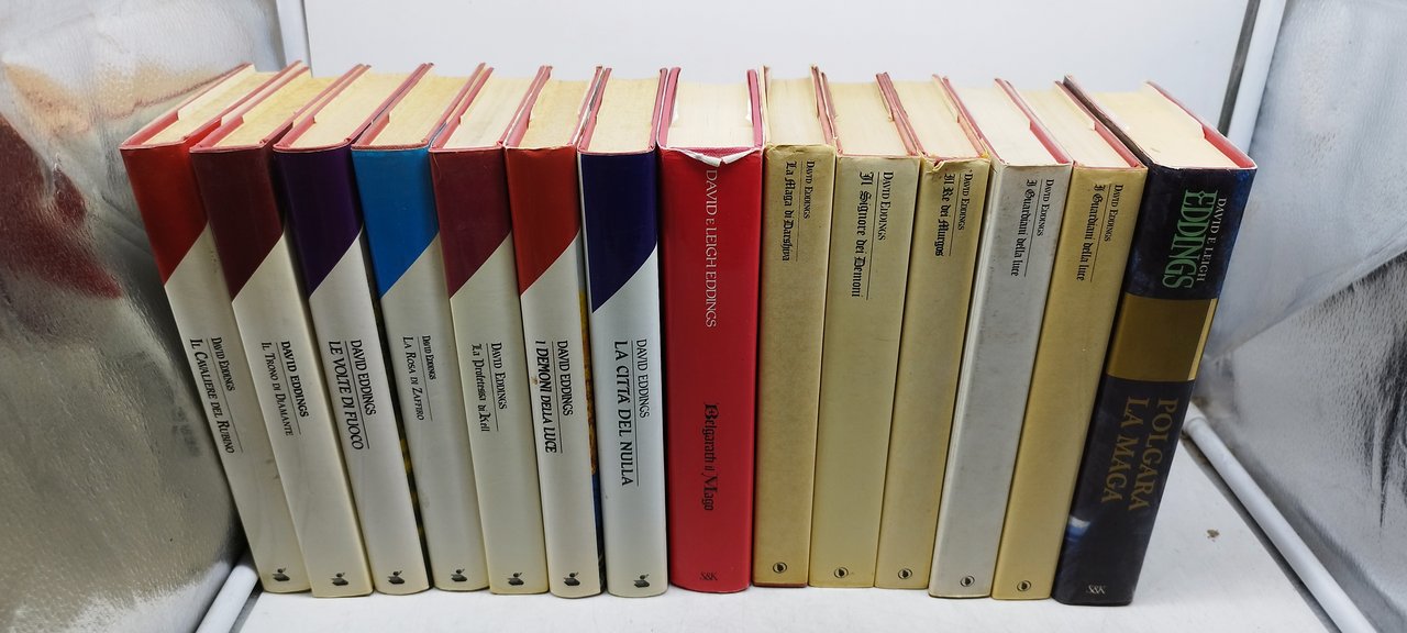 david eddings 16 volumi belgarath il mago pologara la maga …