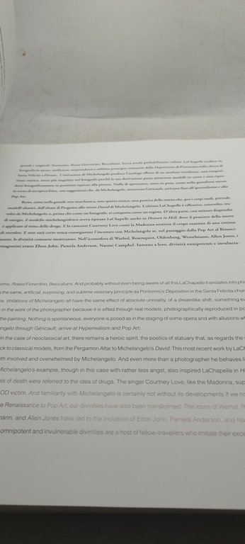 david lachapelle giunti arte