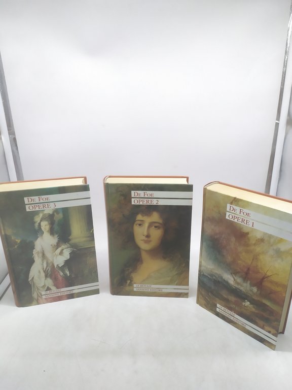 de foe opere 3 volumi le betulle sansoni editore