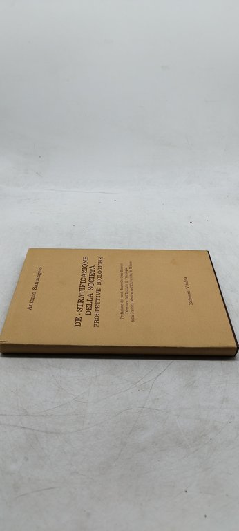 de stratificazione della societa' prospettive biologiche antonio santangelo