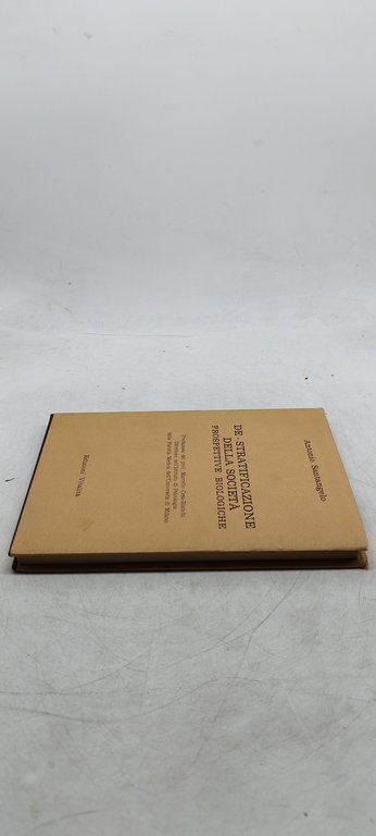 de stratificazione della societa' prospettive biologiche antonio santangelo