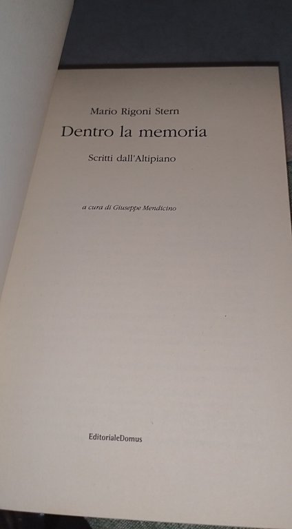 dentro la memoria mario rigoni stern | Immagine Gallery 7