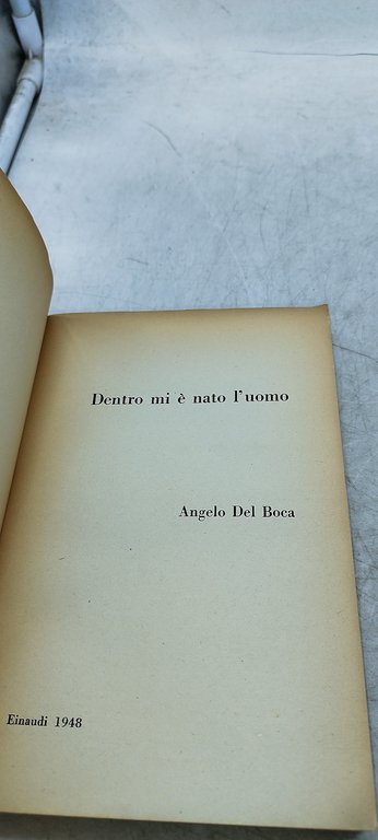 dentro mi è nato l'uomo einaudi