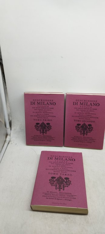 descrizione di milano ornata con molti disegni in rame 3 …