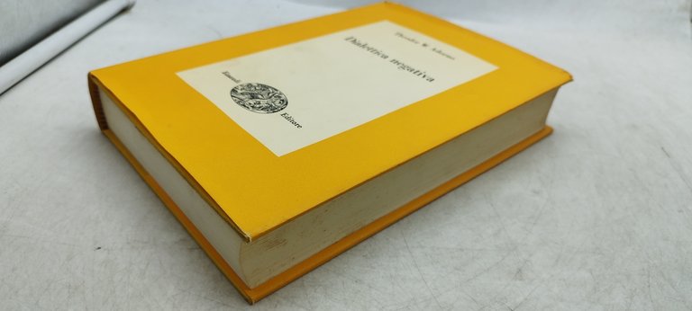 dialettica negativa einaudi