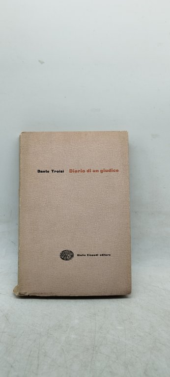 diario di un giudice dante troisi einaudi