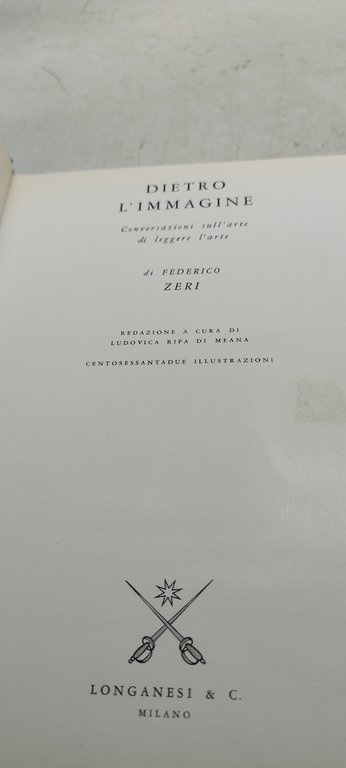 dietro l'immagine conversazioni sull'arte di leggere l'arte