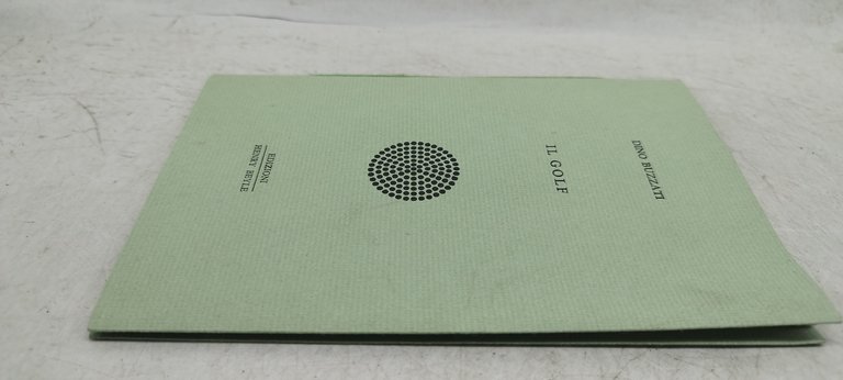 dino buzzati il golf