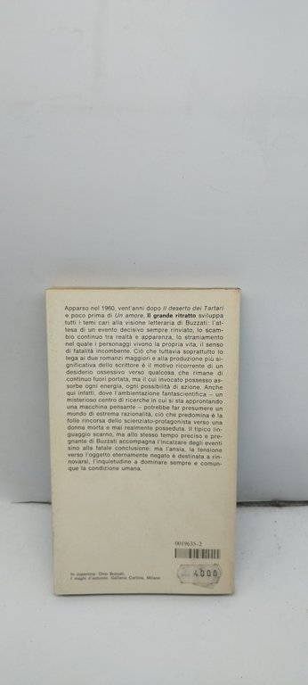 dino buzzati il grande ritratto oscar mondadori