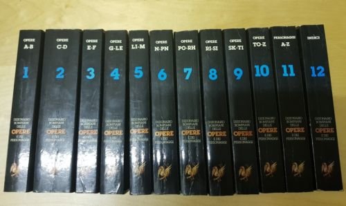 DIZIONARIO BOMPIANI DELLE OPERE, DEI PERSONAGGI[ZCS160]