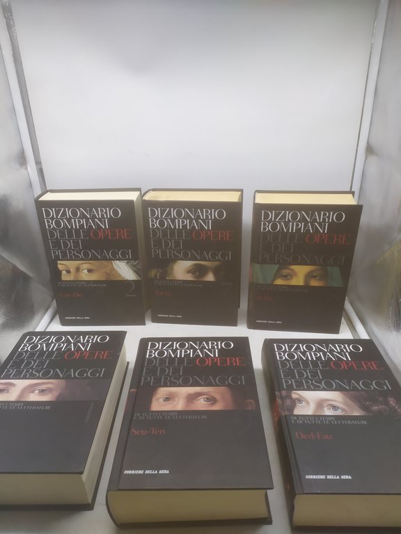 dizionario bompiani delle opere e dei personaggi 12 volumi corriere …