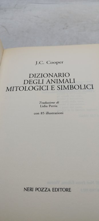 dizionario degli animali mitologici e simbolici