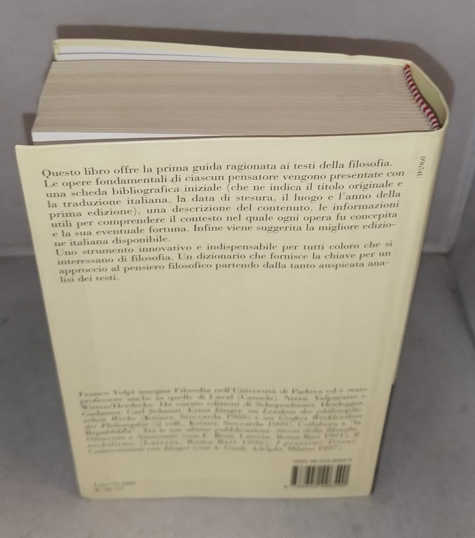 dizionario delle opere filosofiche franco volpi | Immagine Gallery 2