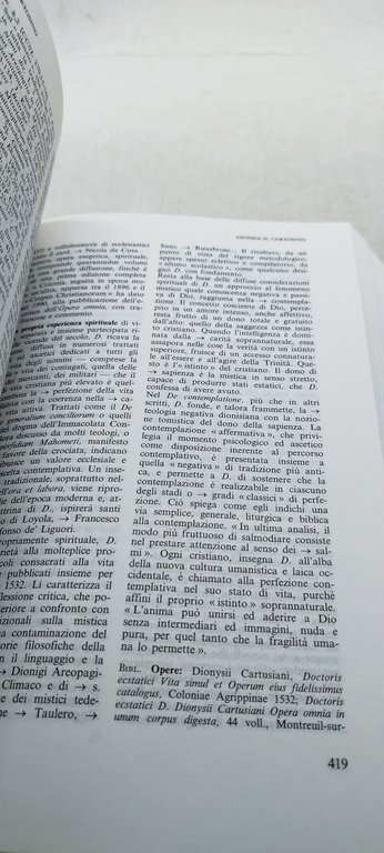 dizionario di mistica librerira editrice vaticana