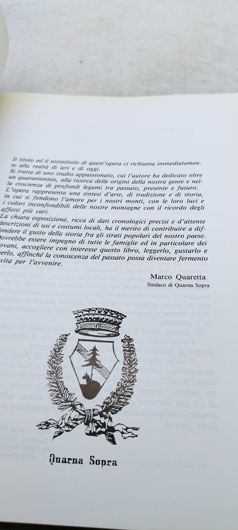 domenico pietro piana quarna sopra origini vita vicende documenti