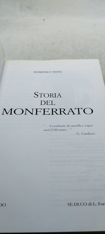 domenico testa storia del monferrato gribaudo