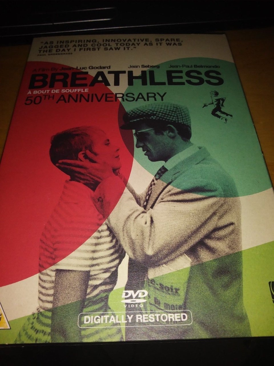 dvd breathless 50 th anniversary no ita